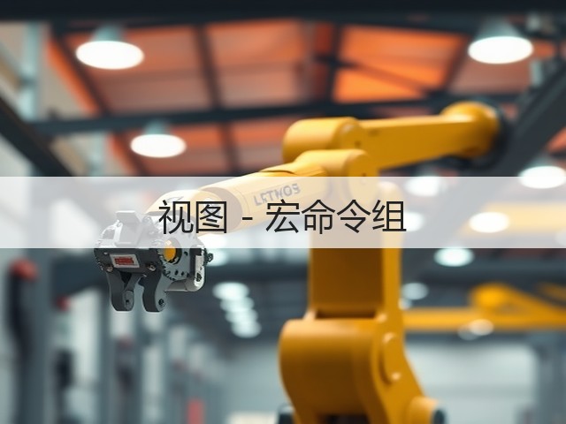 视图 - 宏命令组(图1) 视图 - 宏命令组(图1)