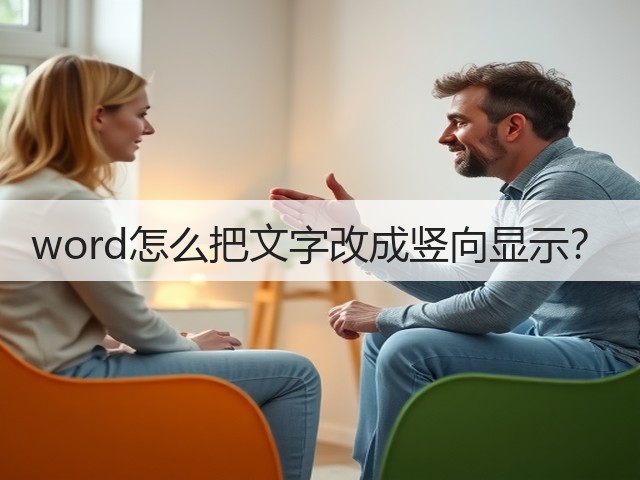 word怎么把文字改成竖向显示?(图3) word怎么把文字改成竖向显示?(图3)