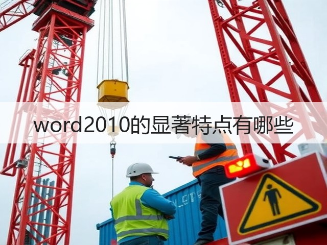 word2010的显著特点有哪些(图1) word2010的显著特点有哪些(图1)