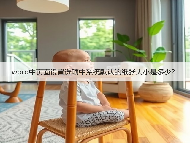 word中页面设置选项中系统默认的纸张大小是多少?(图1) word中页面设置选项中系统默认的纸张大小是多少?(图1)