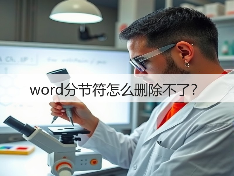 word分节符怎么删除不了？ - 诺云壹观办公网