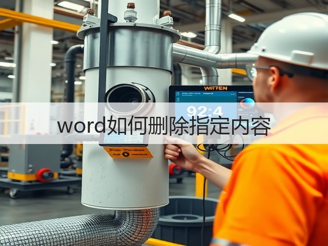 word如何删除指定内容(图1) word如何删除指定内容(图1)