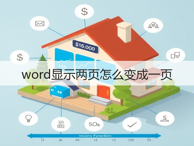 word显示两页怎么变成一页(图3) word显示两页怎么变成一页(图3)