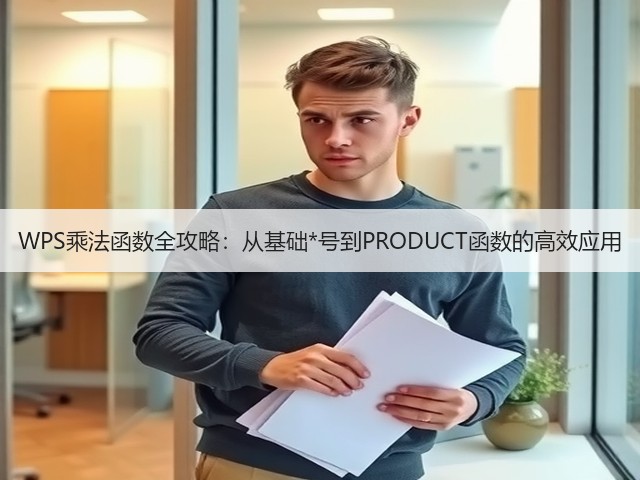 WPS乘法函数全攻略:从基础*号到PRODUCT函数的高效应用(图2) WPS乘法函数全攻略:从基础*号到PRODUCT函数的高效应用(图2)