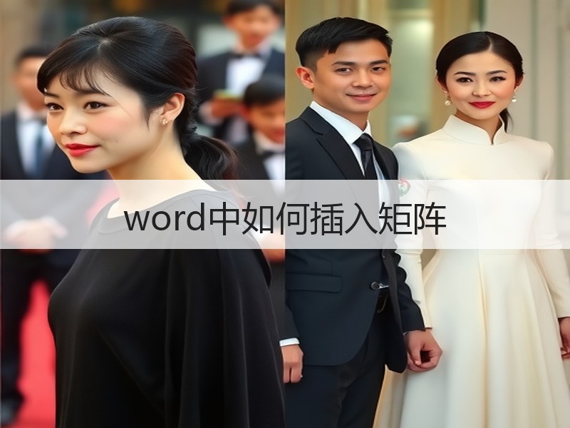 word中如何插入矩阵 - 诺云壹观办公网