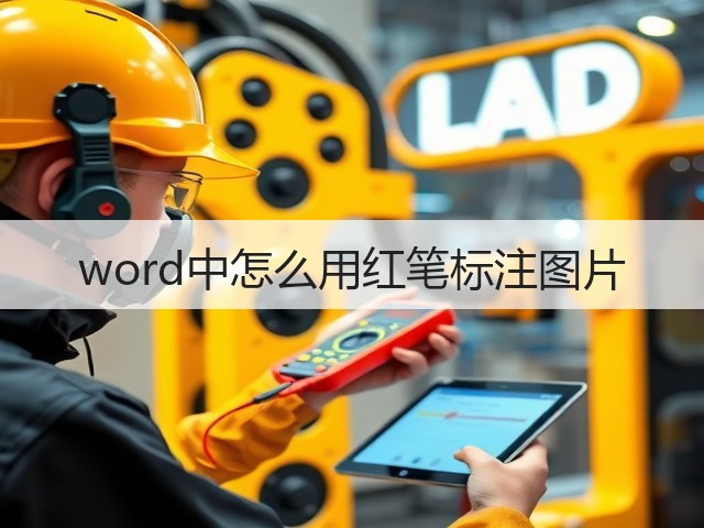 word中怎么用红笔标注图片(图2) word中怎么用红笔标注图片(图2)