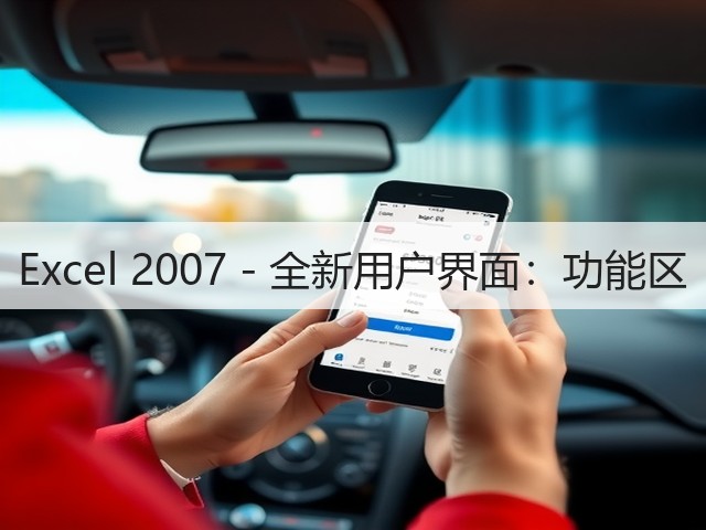 Excel 2007 - 全新用户界面:功能区(图2) Excel 2007 - 全新用户界面:功能区(图2)