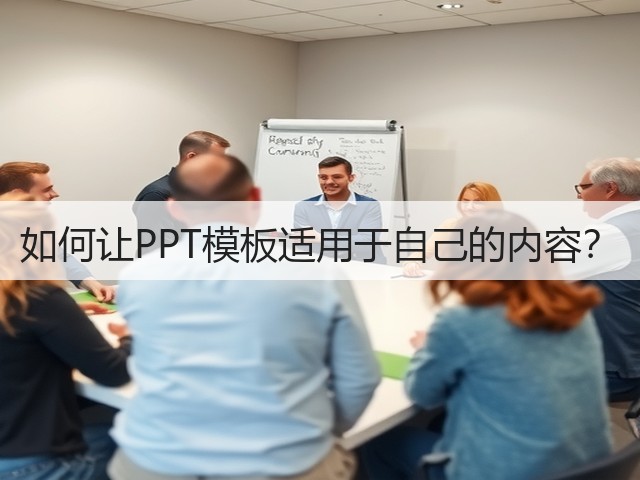如何让PPT模板适用于自己的内容？(图1)