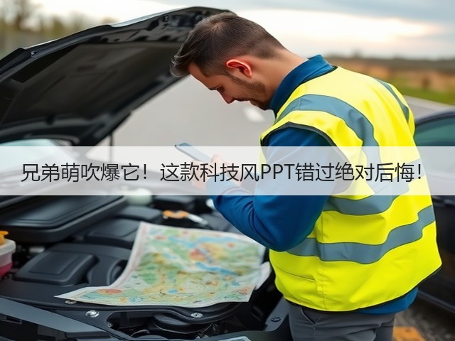 兄弟萌吹爆它!这款科技风PPT错过绝对后悔!(图1) 兄弟萌吹爆它!这款科技风PPT错过绝对后悔!(图1)