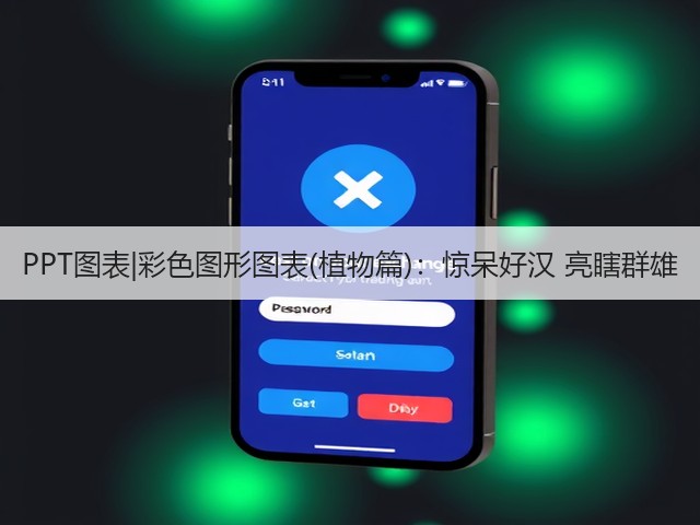 PPT图表|彩色图形图表(植物篇):惊呆好汉 亮瞎群雄(图2) PPT图表|彩色图形图表(植物篇):惊呆好汉 亮瞎群雄(图2)