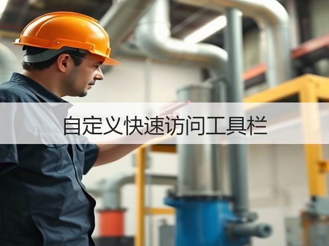 自定义快速访问工具栏(图3)