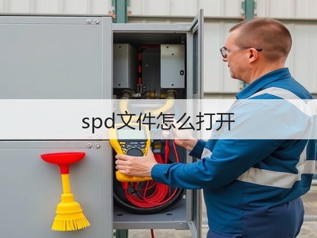 spd文件怎么打开(图1) spd文件怎么打开(图1)