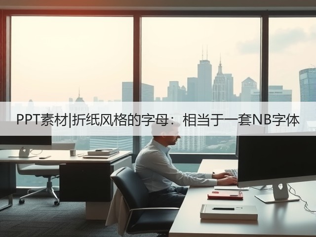 PPT素材|折纸风格的字母:相当于一套NB字体(图1) PPT素材|折纸风格的字母:相当于一套NB字体(图1)