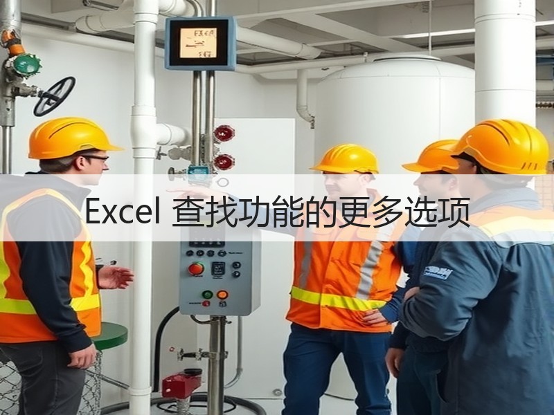 Excel 查找功能的更多选项 - 诺云壹观办公网