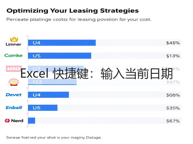 Excel 快捷键:输入当前日期(图3) Excel 快捷键:输入当前日期(图3)