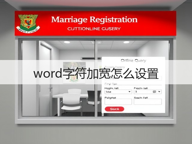 word字符加宽怎么设置(图2)