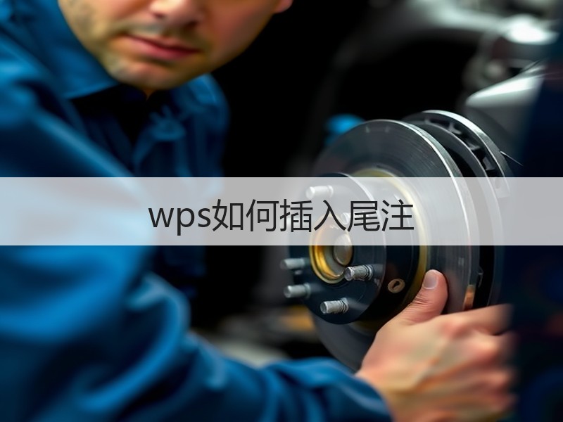 wps如何插入尾注 - 诺云壹观办公网