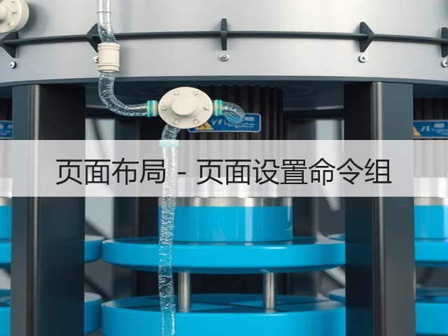 页面布局 - 页面设置命令组(图1) 页面布局 - 页面设置命令组(图1)