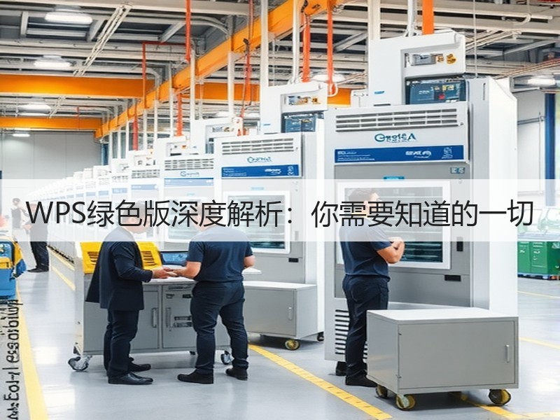 WPS绿色版深度解析：你需要知道的一切 - 诺云壹观办公网