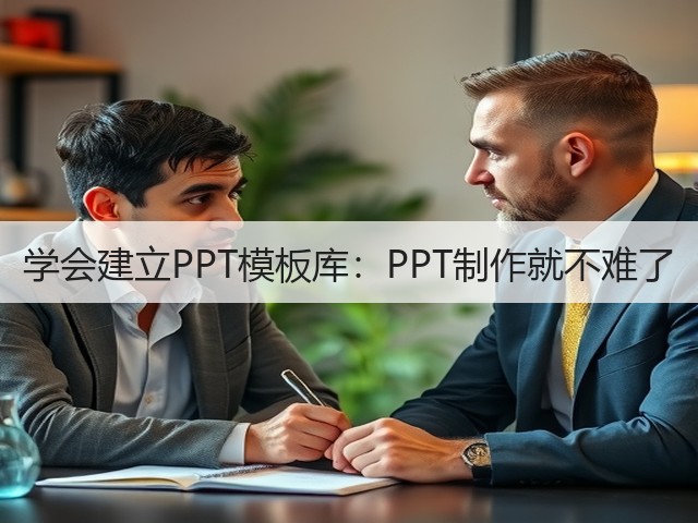 学会建立PPT模板库：PPT制作就不难了(图1)
