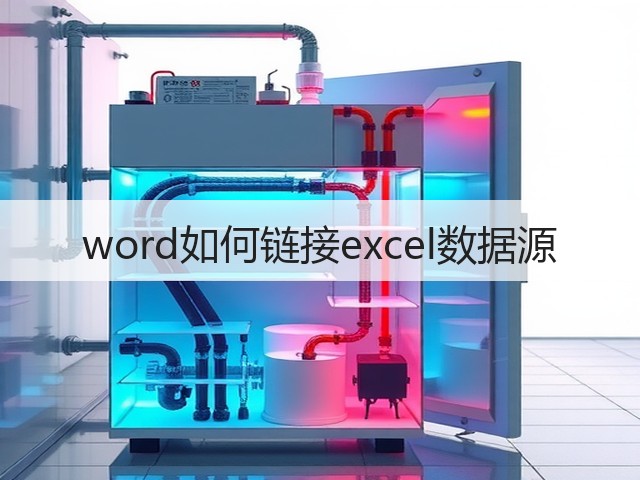 word如何链接excel数据源(图3) word如何链接excel数据源(图3)