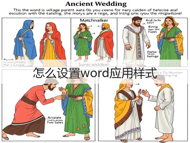 怎么设置word应用样式(图3) 怎么设置word应用样式(图3)