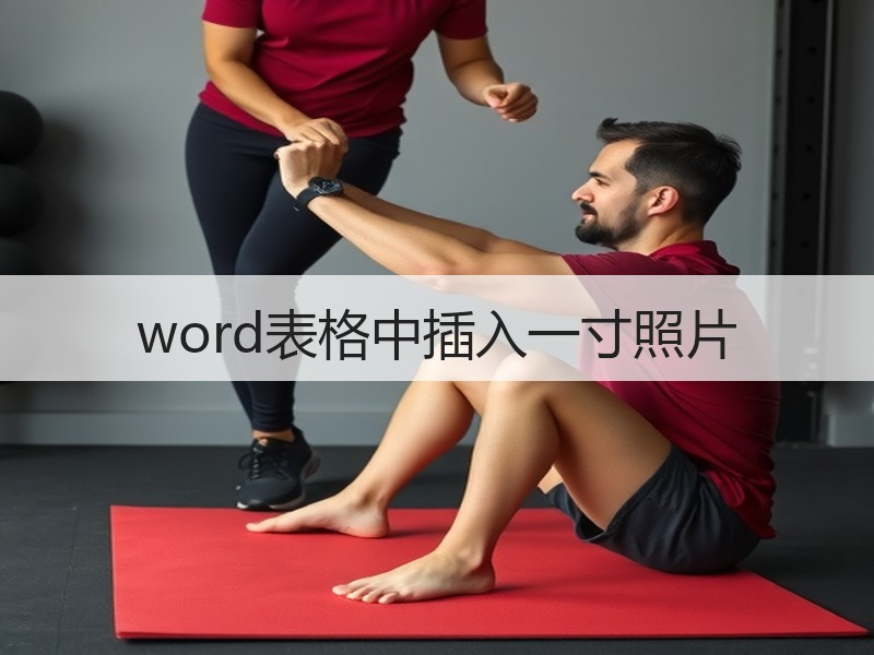 word表格中插入一寸照片 - 诺云壹观办公网