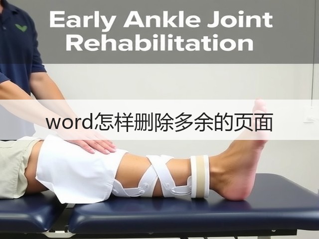 word怎样删除多余的页面(图3) word怎样删除多余的页面(图3)