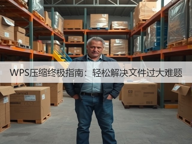 WPS压缩终极指南:轻松解决文件过大难题(图3) WPS压缩终极指南:轻松解决文件过大难题(图3)