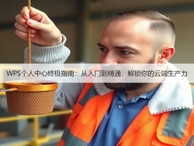 WPS个人中心终极指南：从入门到精通，解锁你的云端生产力(图1)