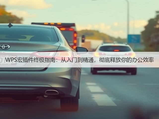WPS宏插件终极指南:从入门到精通,彻底释放你的办公效率(图2) WPS宏插件终极指南:从入门到精通,彻底释放你的办公效率(图2)