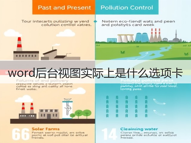 word后台视图实际上是什么选项卡(图1) word后台视图实际上是什么选项卡(图1)