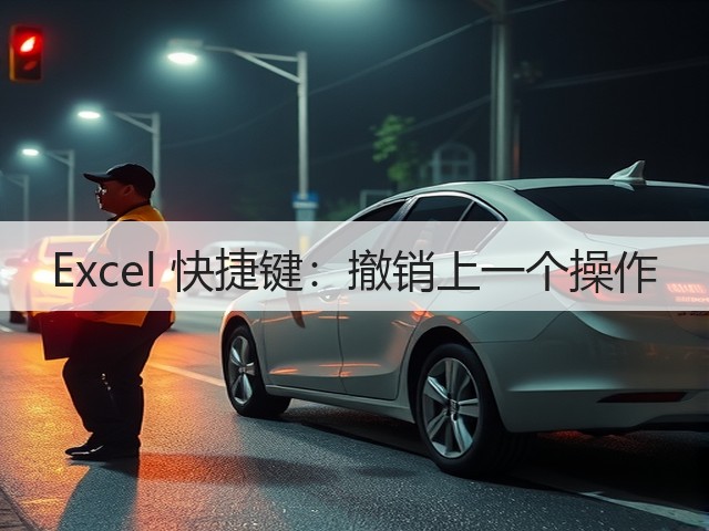 Excel 快捷键:撤销上一个操作(图2) Excel 快捷键:撤销上一个操作(图2)