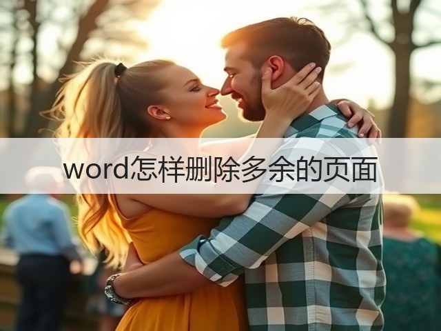 word怎样删除多余的页面(图1) word怎样删除多余的页面(图1)