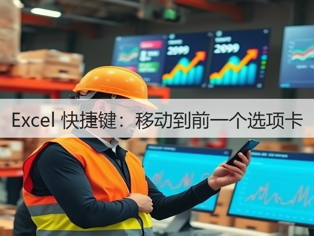 Excel 快捷键:移动到前一个选项卡(图2) Excel 快捷键:移动到前一个选项卡(图2)