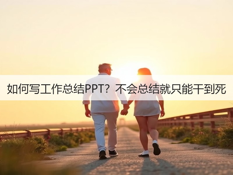 如何写工作总结PPT？不会总结就只能干到死 - 诺云壹观办公网