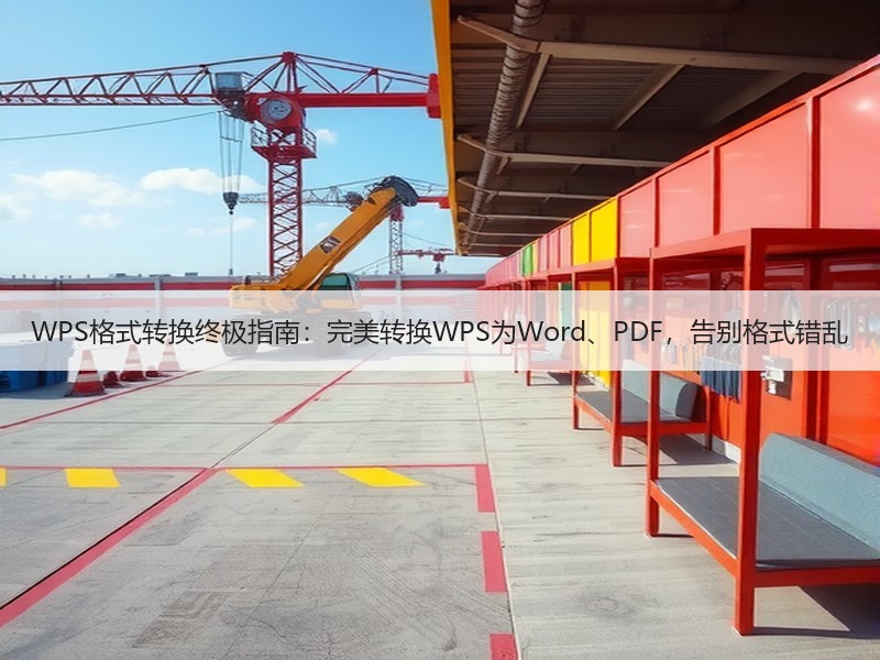 WPS格式转换终极指南：完美转换WPS为Word、PDF，告别格式错乱 - 诺云壹观办公网