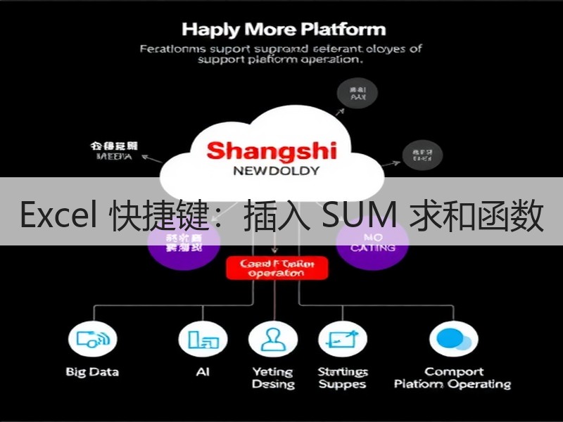 Excel 快捷键：插入 SUM 求和函数 - 诺云壹观办公网