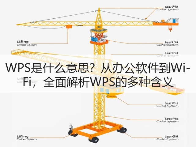 WPS是什么意思?从办公软件到Wi-Fi,全面解析WPS的多种含义(图1) WPS是什么意思?从办公软件到Wi-Fi,全面解析WPS的多种含义(图1)