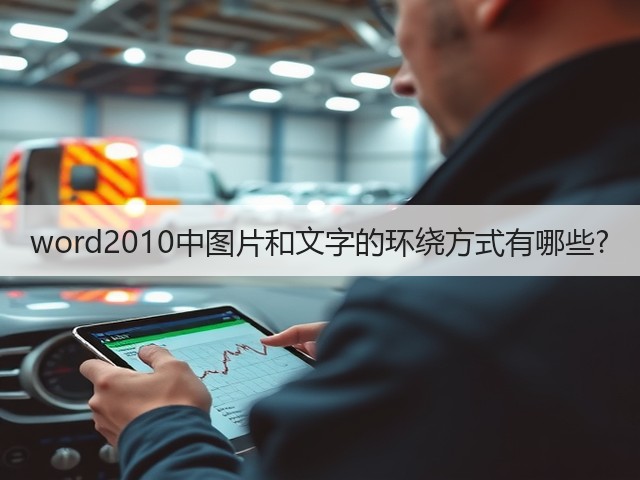 word2010中图片和文字的环绕方式有哪些?(图3) word2010中图片和文字的环绕方式有哪些?(图3)