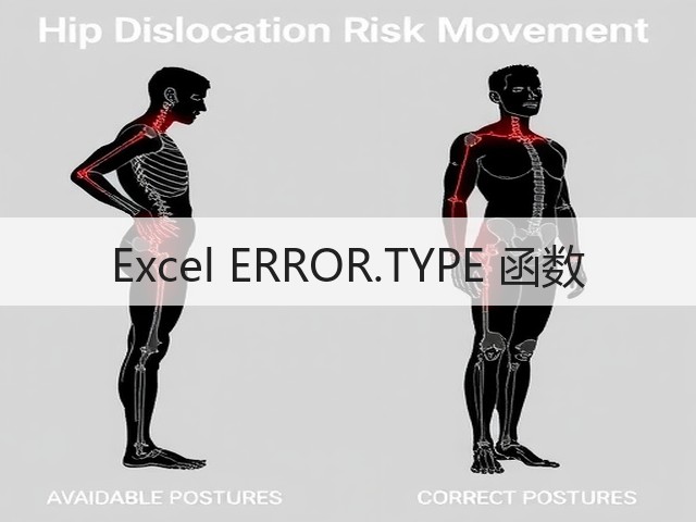 Excel ERROR.TYPE 函数(图1)