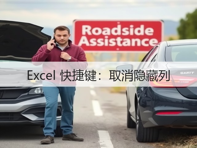 Excel 快捷键:取消隐藏列(图3) Excel 快捷键:取消隐藏列(图3)