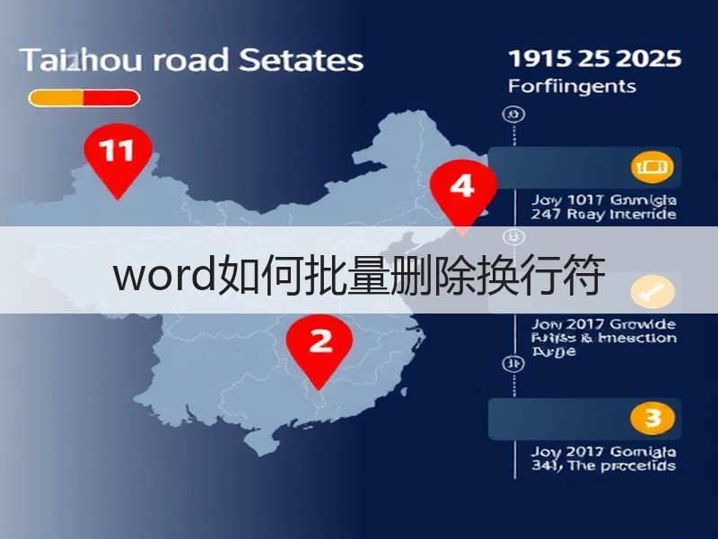 word如何批量删除换行符 - 诺云壹观办公网