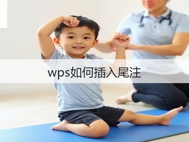wps如何插入尾注(图3) wps如何插入尾注(图3)