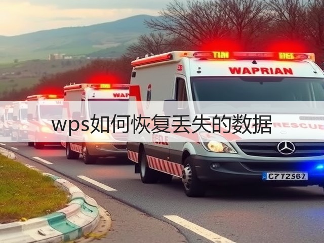 wps如何恢复丢失的数据(图3) wps如何恢复丢失的数据(图3)