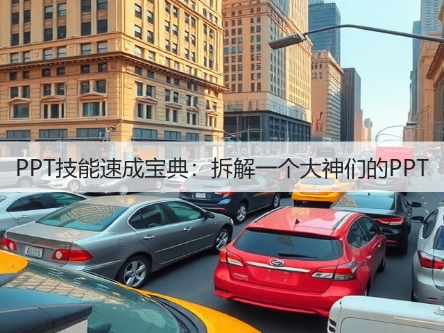 PPT技能速成宝典：拆解一个大神们的PPT(图2)