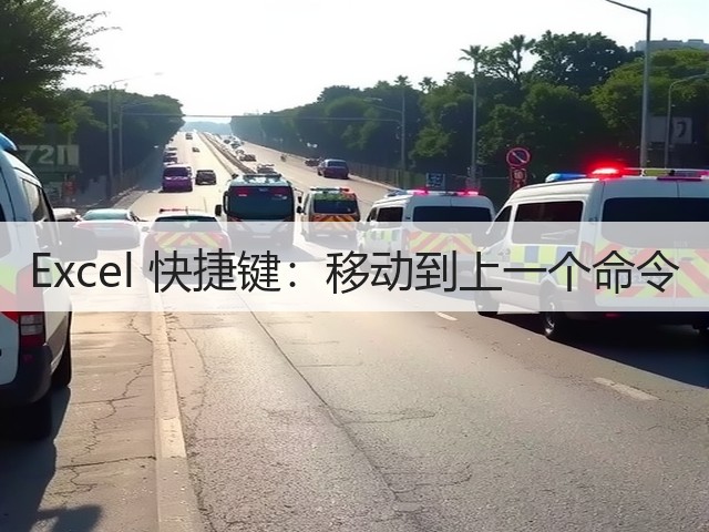Excel 快捷键:移动到上一个命令(图2) Excel 快捷键:移动到上一个命令(图2)