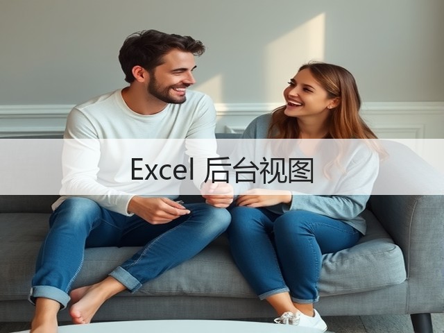 Excel 后台视图(图2)