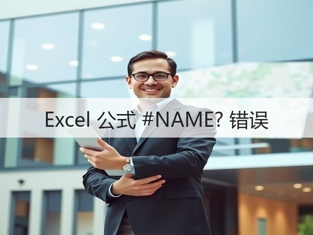 Excel 公式 #NAME? 错误(图3) Excel 公式 #NAME? 错误(图3)