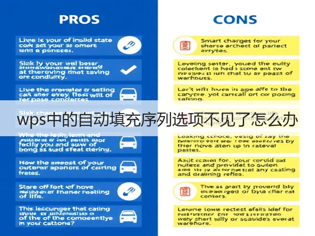 wps中的自动填充序列选项不见了怎么办(图1) wps中的自动填充序列选项不见了怎么办(图1)